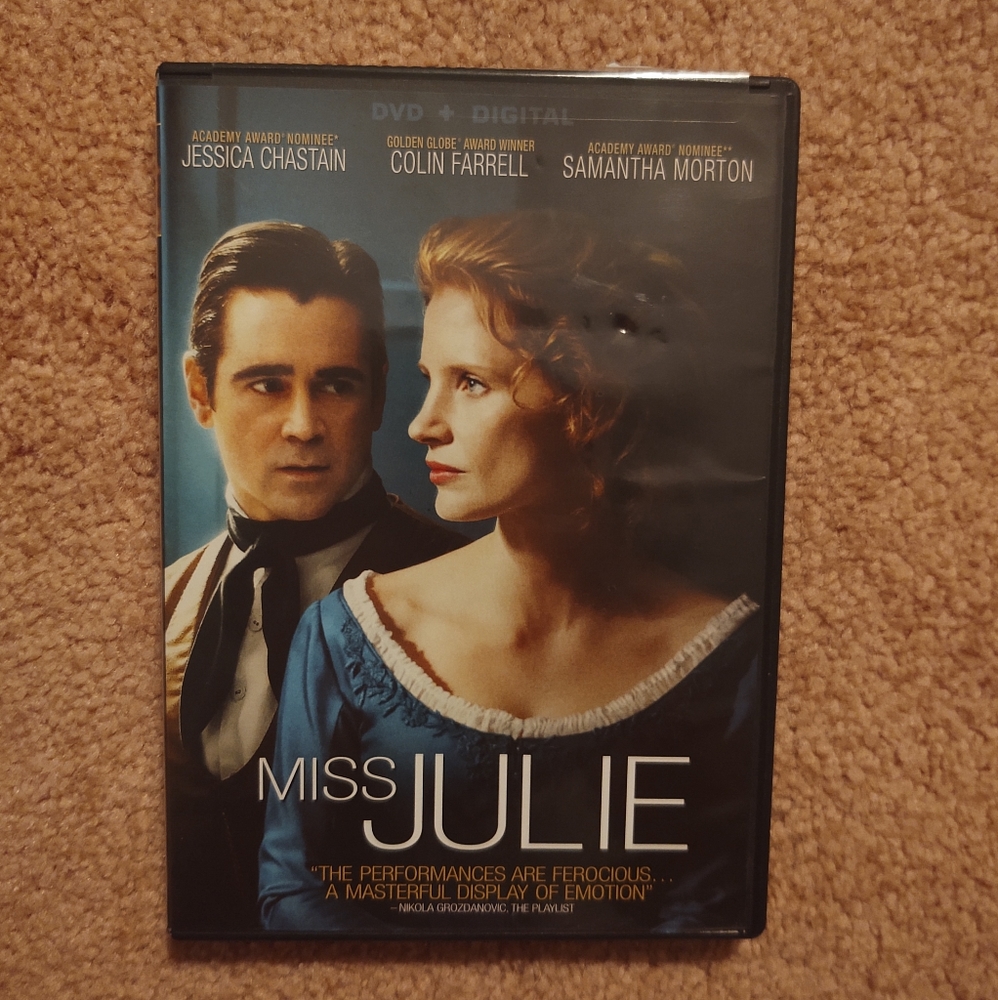 Miss Julie DVD